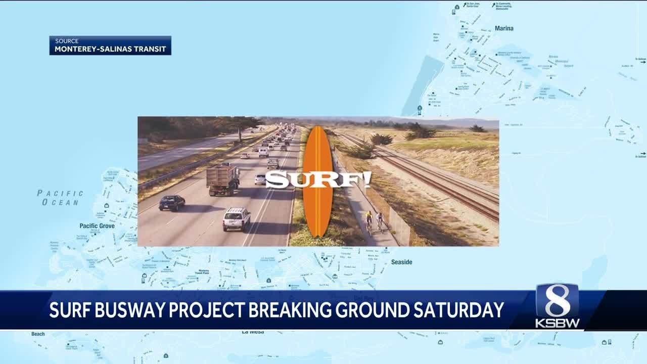 Groundbreaking for $78M MST SURF! Busway to transform transit along Monterey Peninsula