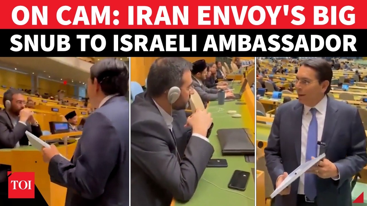 ON CAM: At UN, Iran Envoy Humiliates Netanyahu&rsquo;s Man With A Stone-Cold Reaction | WATCH