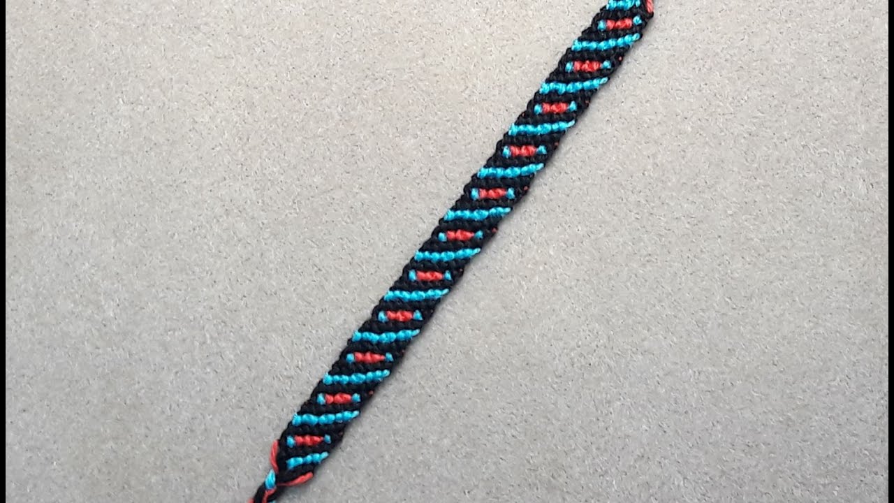 Tuto bracelet brésilien 80 (facile)