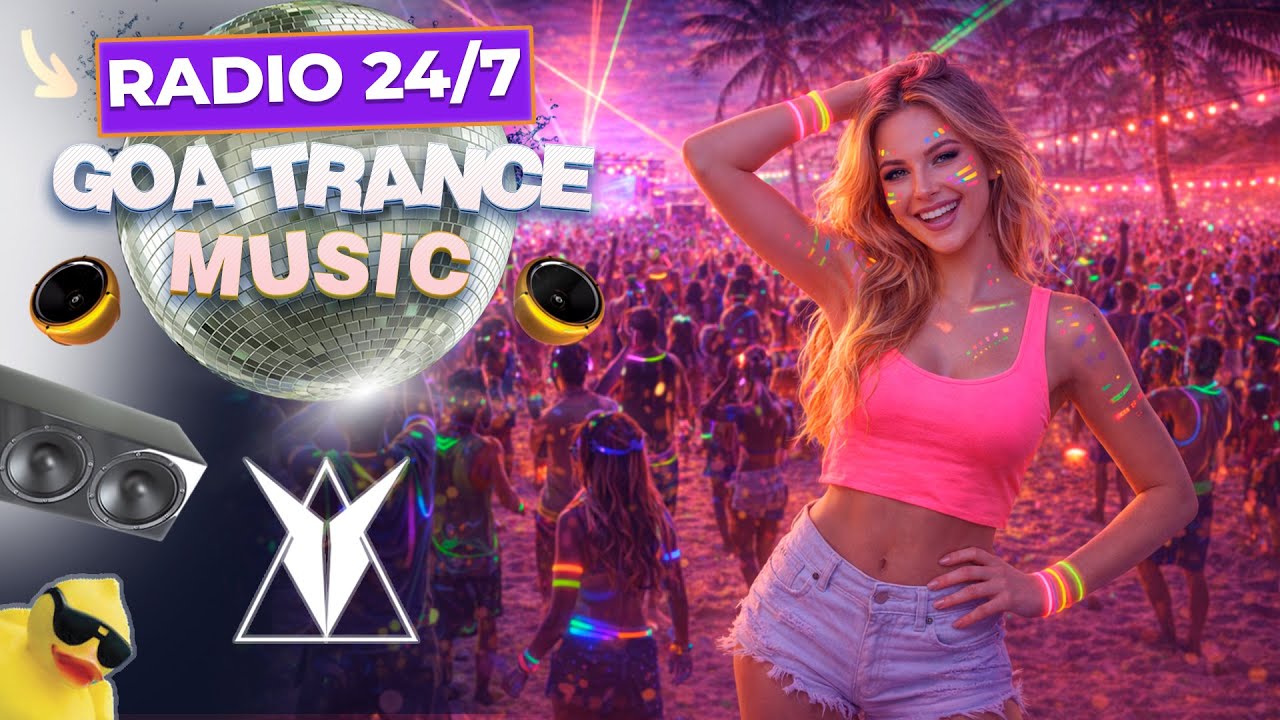 PsyTrance Live Stream 24/7 - Psychedelic Trance | Goa Full-On Progressive Radio