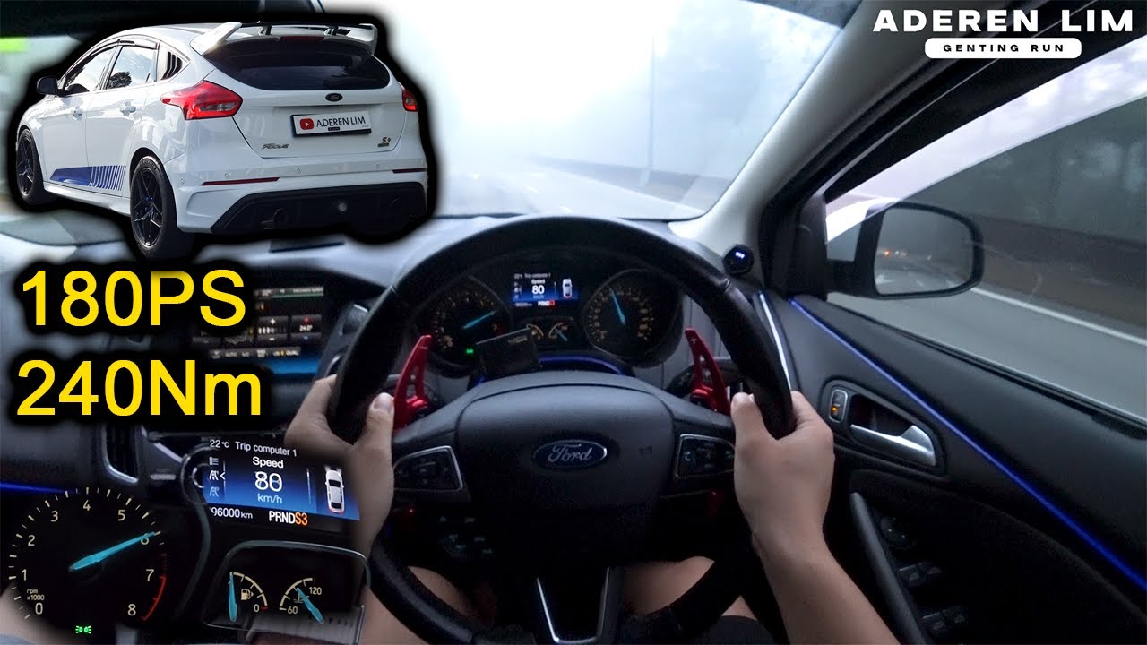 Part 2/2 | Ford Focus S+ 1.5L EcoBoost | Malaysia #POV [Genting Run 冲上云霄] [CC Subtitle]