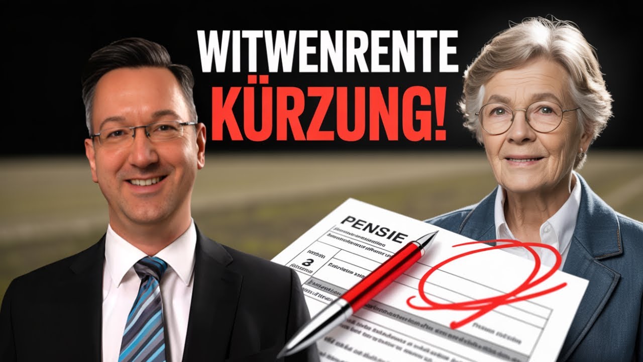 Witwenrente 2025: 40 % Abzug über 1.077 € vermeiden