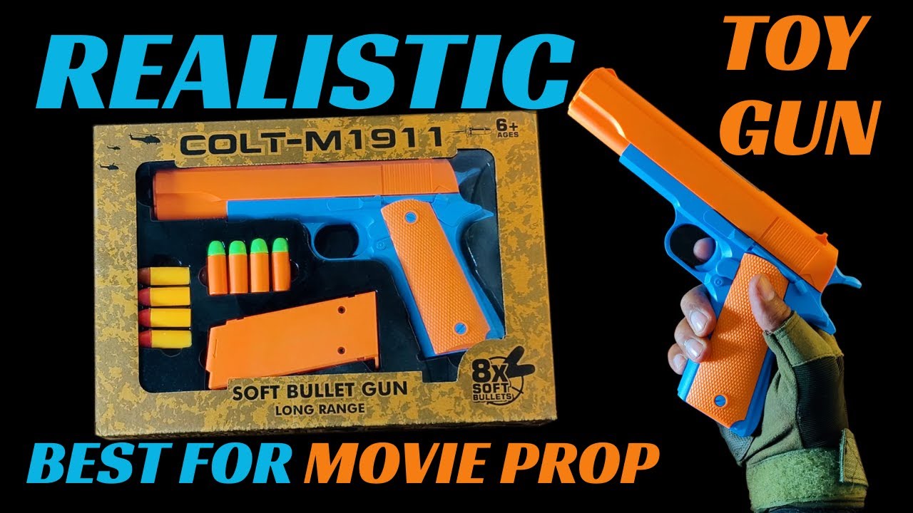 Unboxing the Colt 1911 Toy Gun! Realistic Build & First Impressions