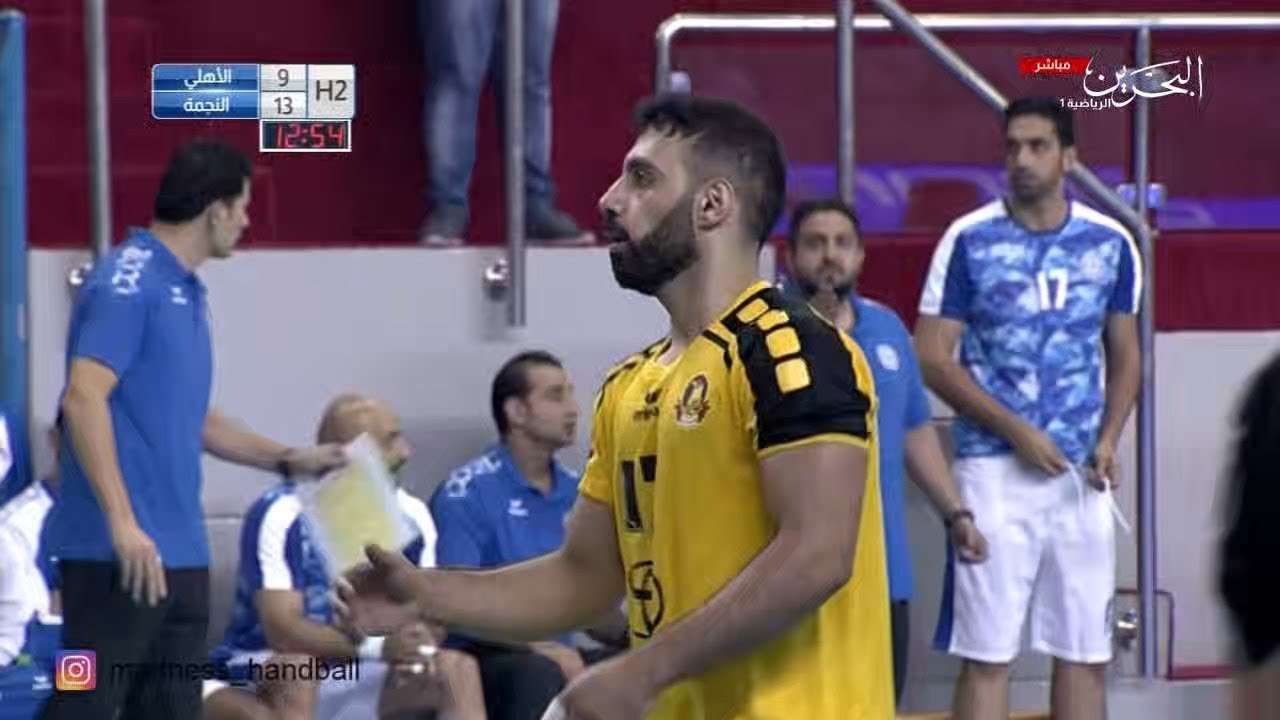 النجمة - الاهلي - نهائي كاس السوبر لكرة اليد البحرينية