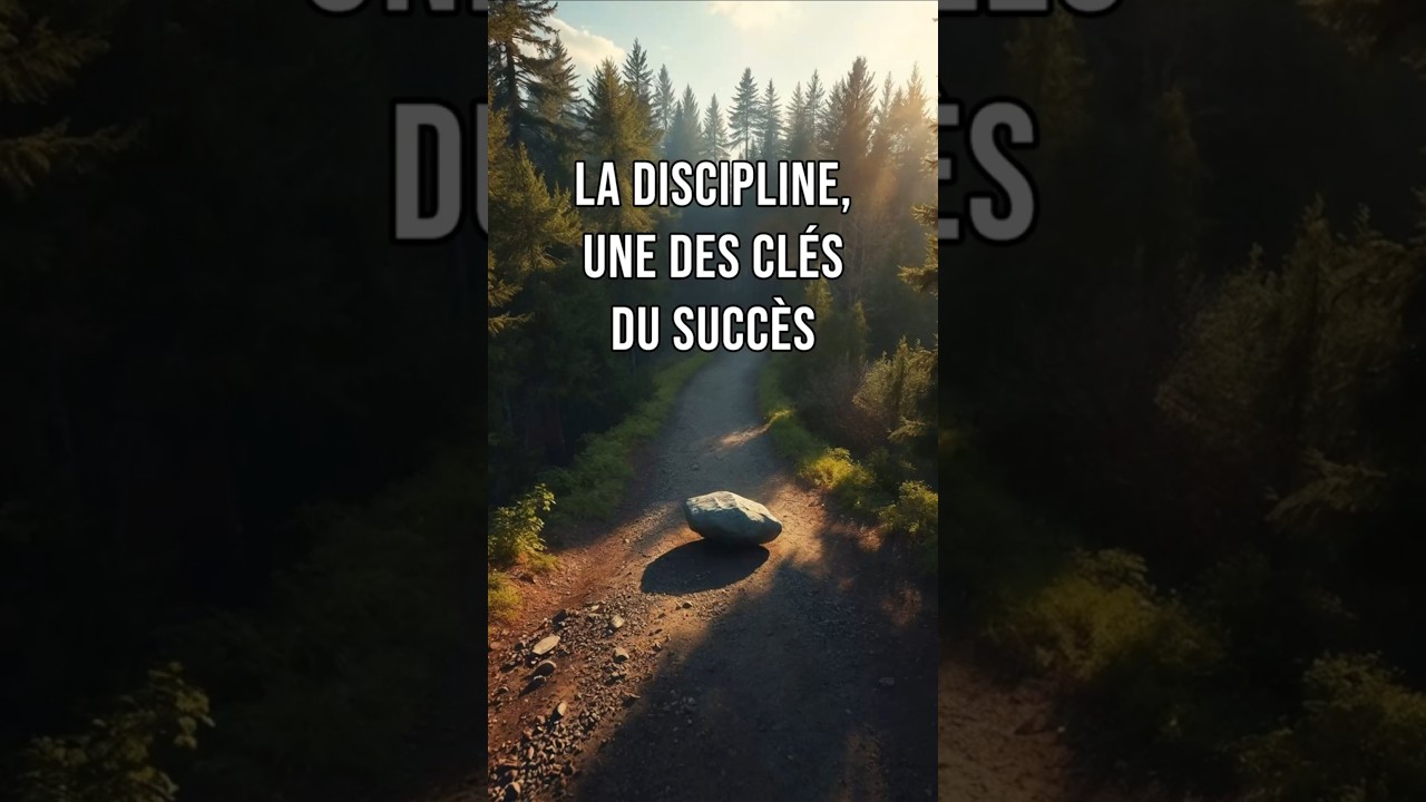 La discipline, une des cl&eacute;s du succ&egrave;s 🚀💪#discipline #motivation #r&eacute;ussite #sucessmindset