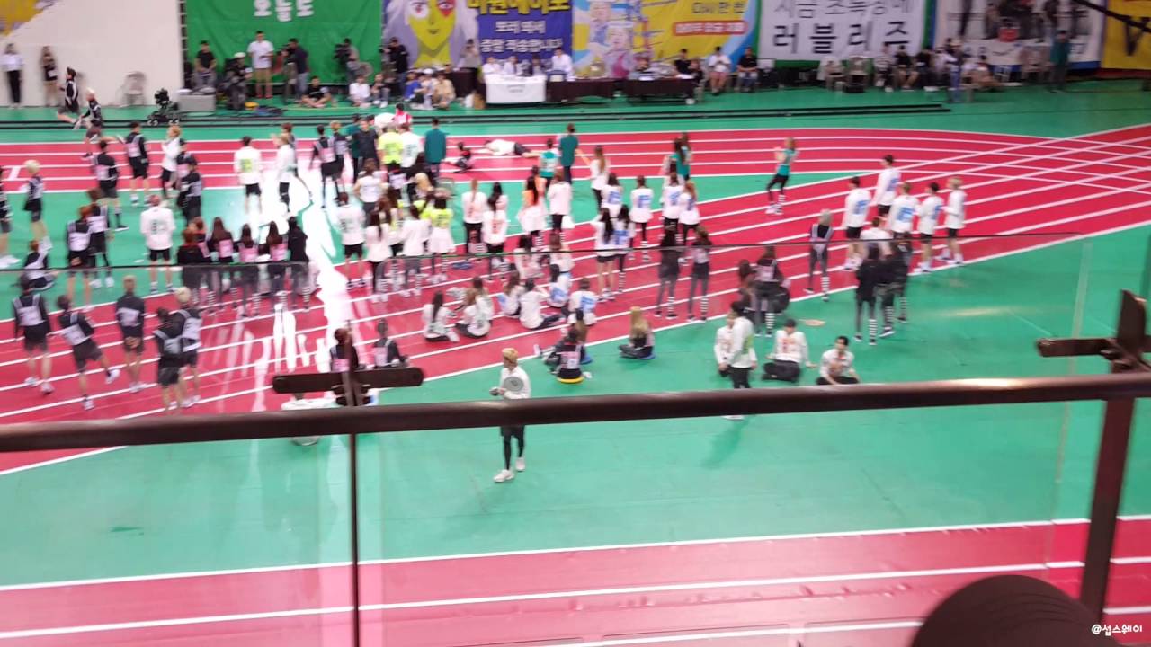 160915 2016 추석 아육대 남자계주결승 직캠  (비투비 중심)