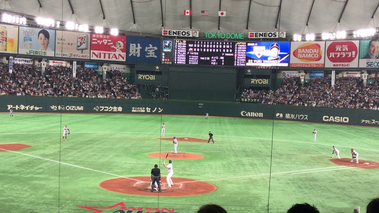 【日米野球2018】SBホークス 柳田悠岐選手 逆転サヨナラホームラン