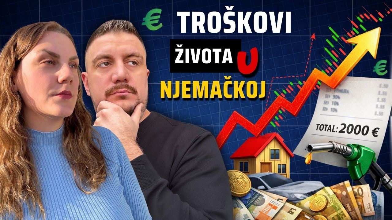 Koliko stvarno KO&Scaron;TA život u NJEMAČKOJ? Na&scaron;i realni mjesečni tro&scaron;kovi 2026!