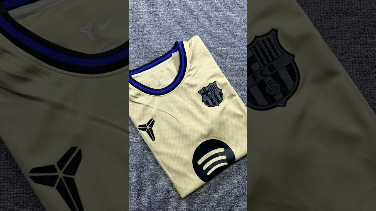 25-26 Barcelona home jersey special edition, this is a good unboxing video#barcelona #jersey#shirt