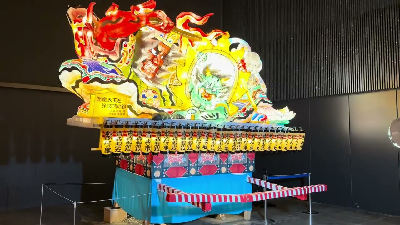 Japan, Aomori, Nebuta Museum WARASSE