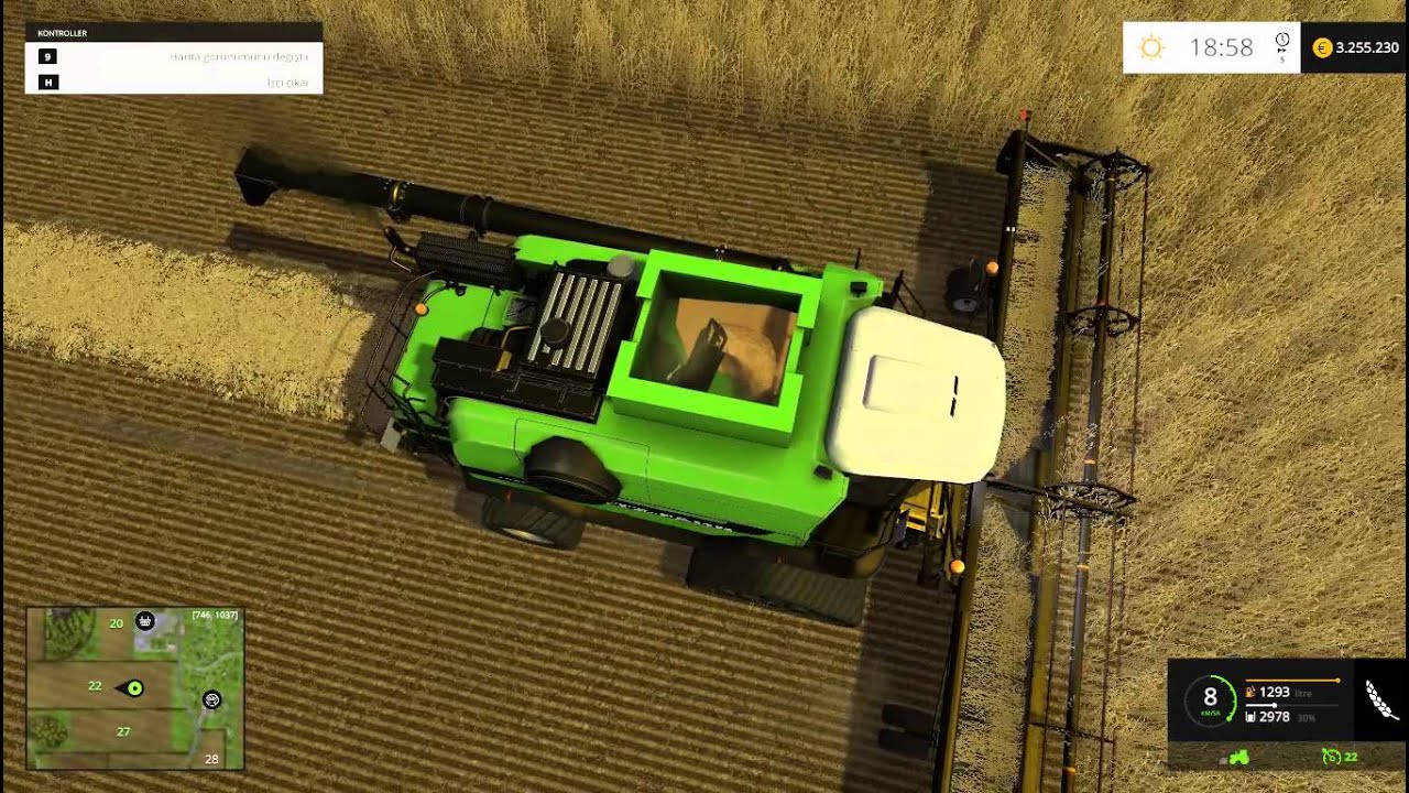 Farming Simulator 2015 Deutz Fahr 7545 RTS Combine Mod