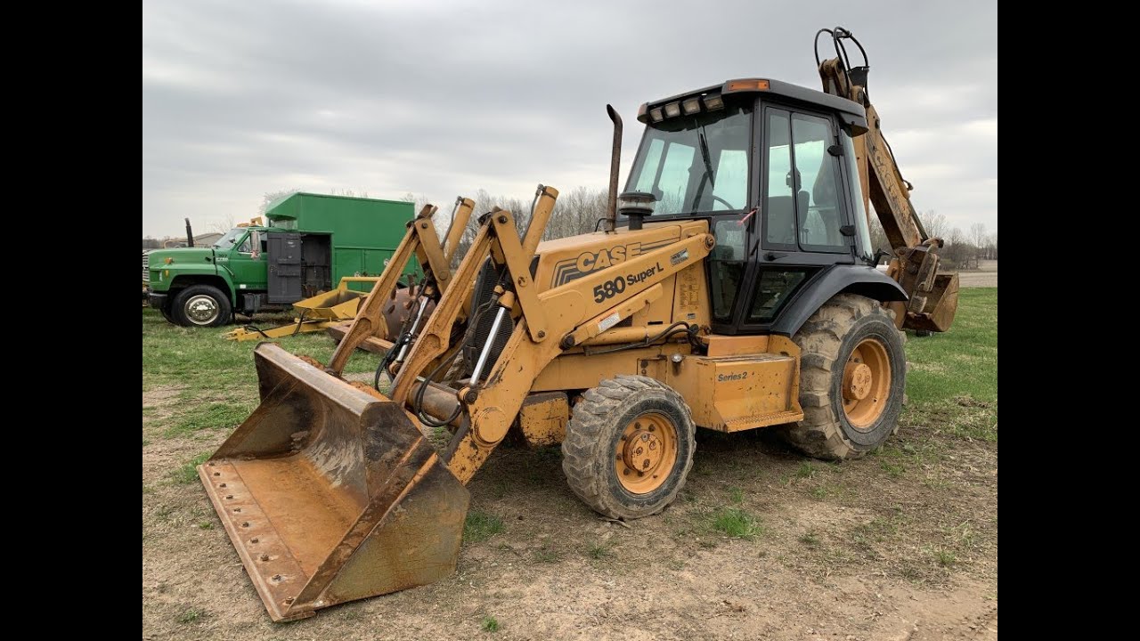 1021 - Case 580 Super L Loader Backhoe Will Be Sold At Auction!