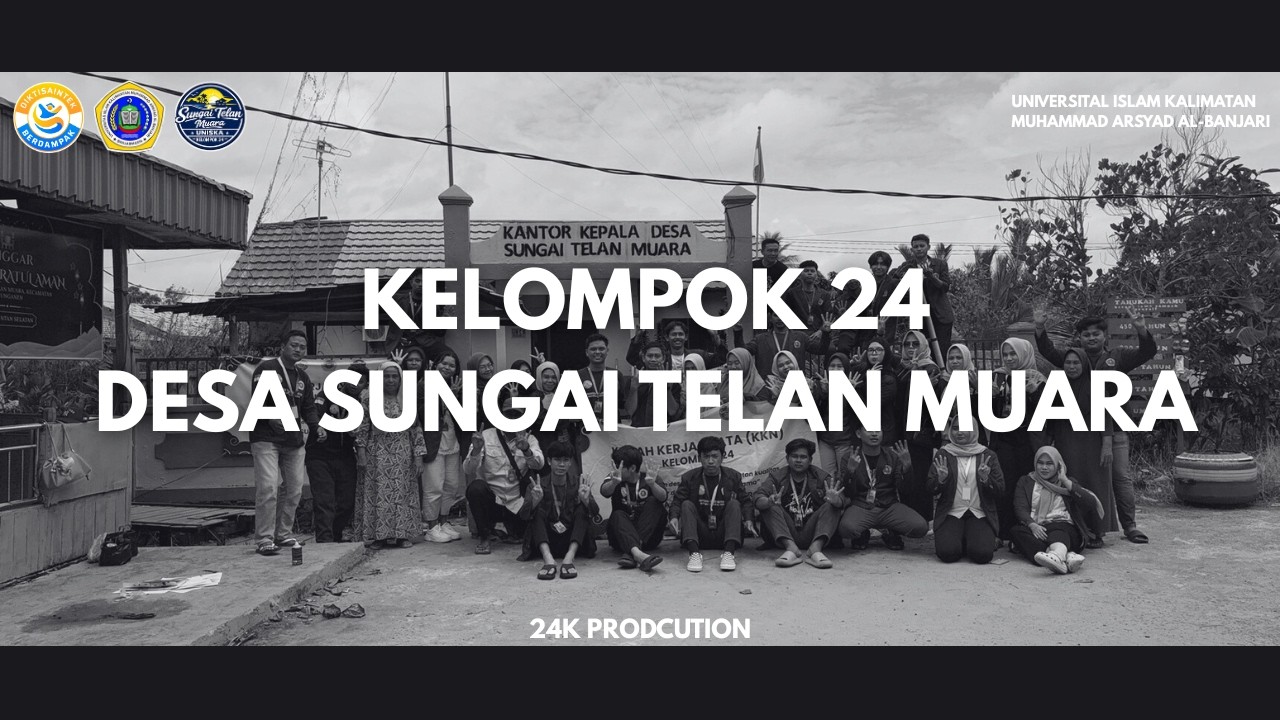 KKN UNISKA Kel.24 Desa Sungai Telan Muara