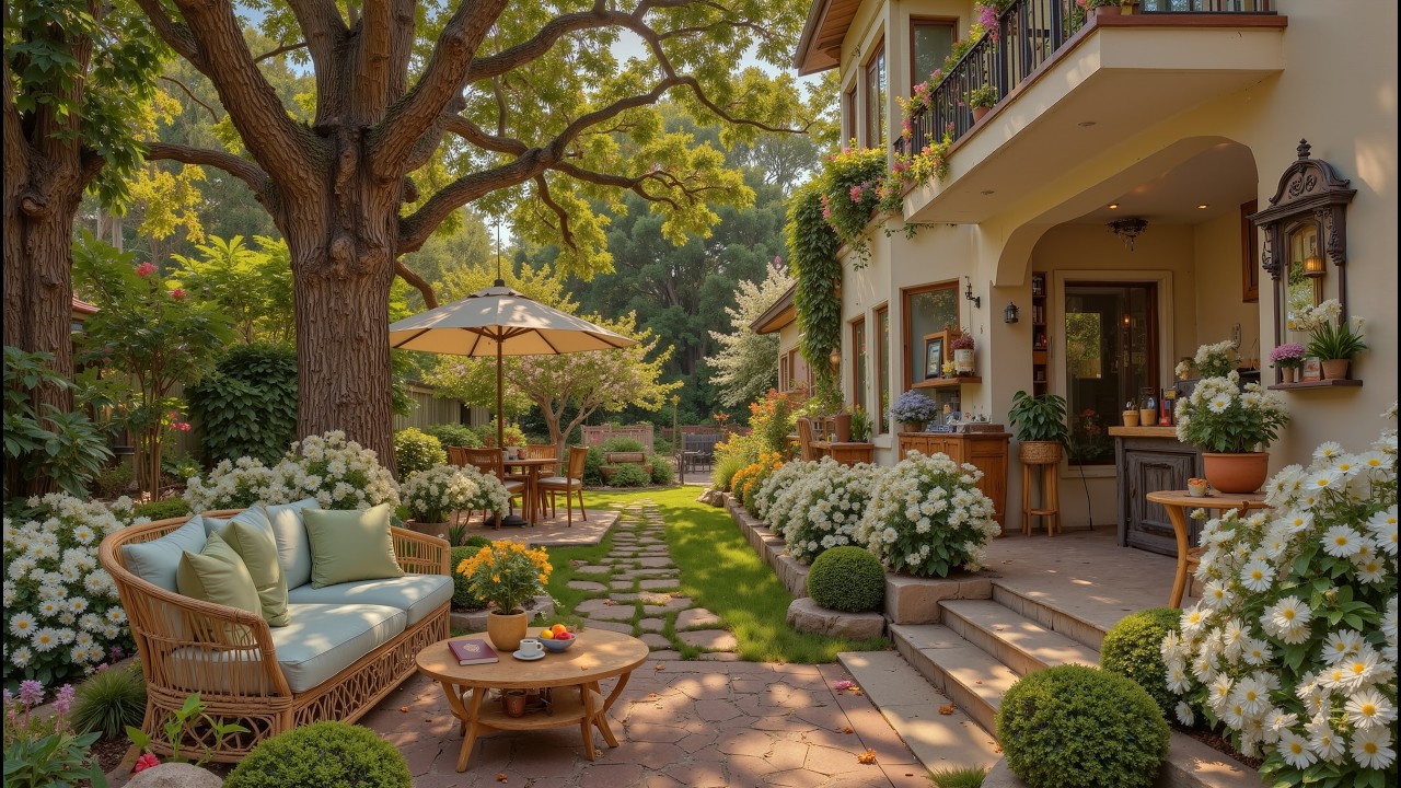 Sunny Garden Morning 🌸 Beautiful Relaxing Jazz Music for Positive Energy