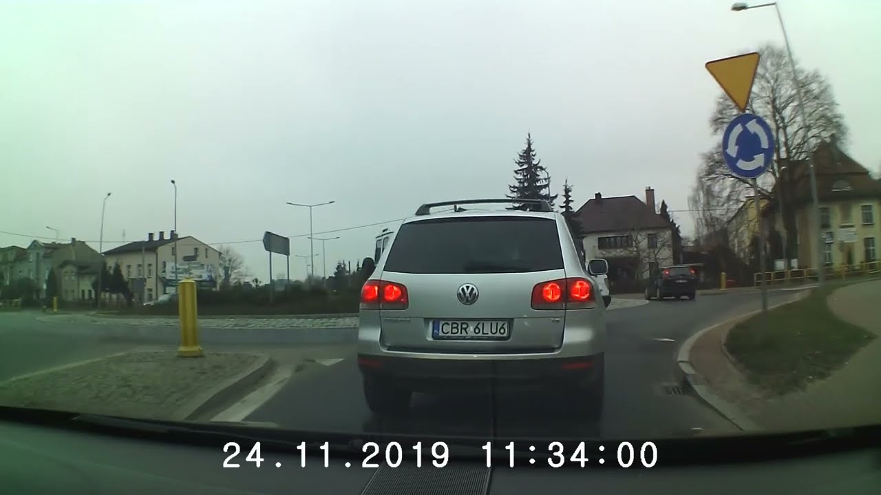 Nowe Miasto Lubawskie przejazd przez miasto