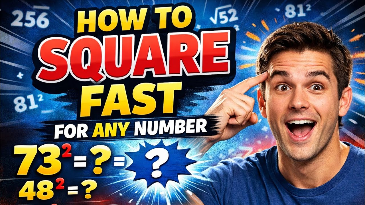 CALCULATION|HOW TO FIND A SQUARE OF ANY NUMBER| SSC CGL, CDS & RAILWAY #ssc #ssccgl #today #trending