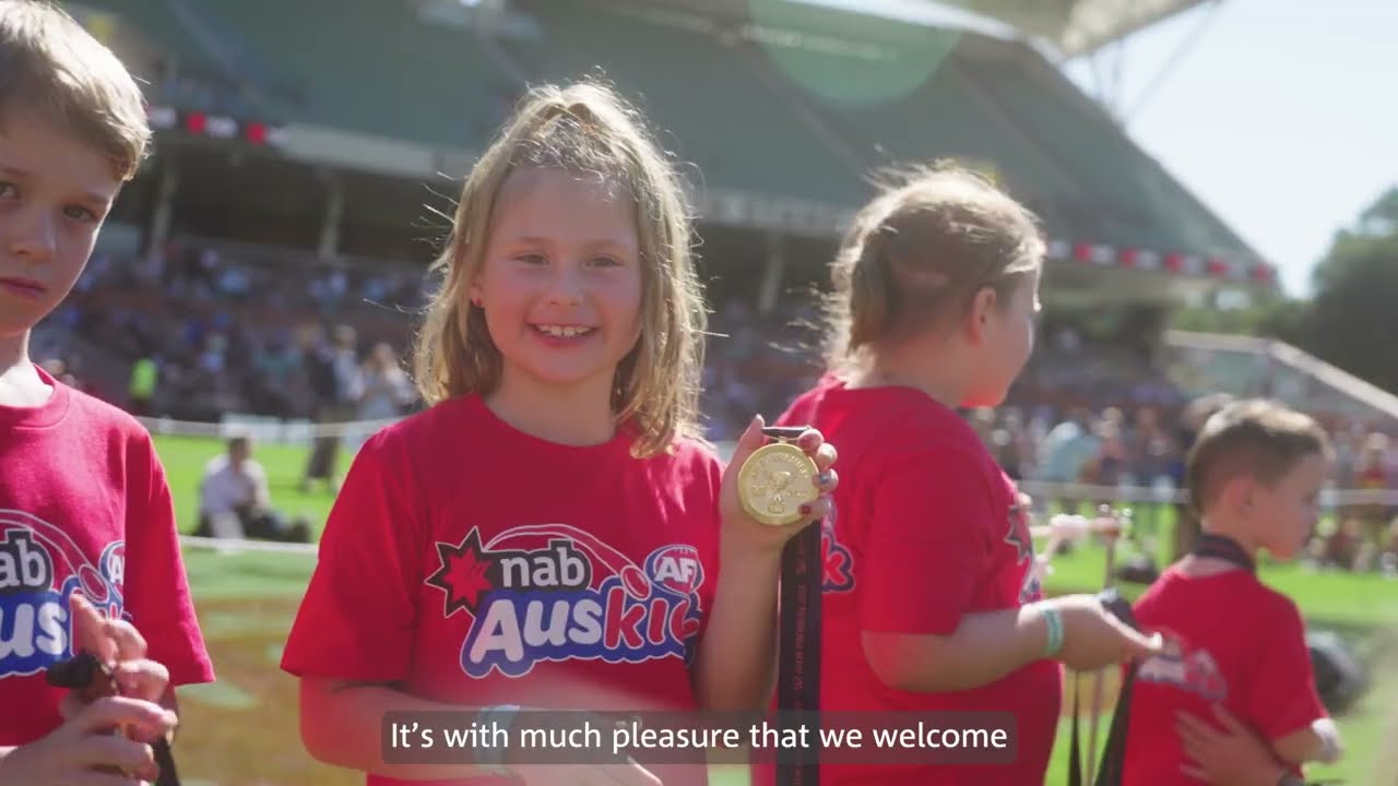 Auskickers experience the 2022 NAB AFL Women&rsquo;s Grand Final