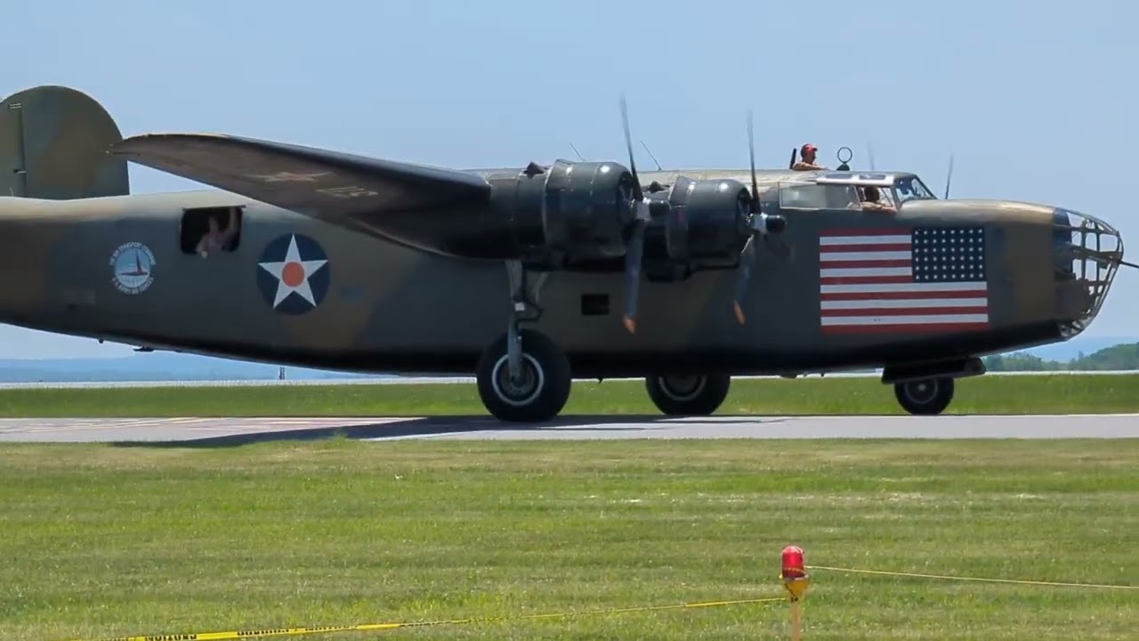 B24 and B29 at Johnstown airport 