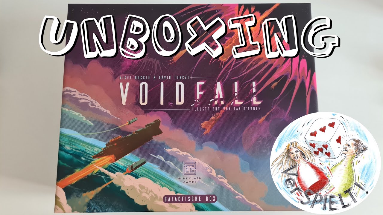 Der Eclipse Killer? Voidfall Kickstarter Unboxing, Galaktische Box (Deluxe), Mindclash Games