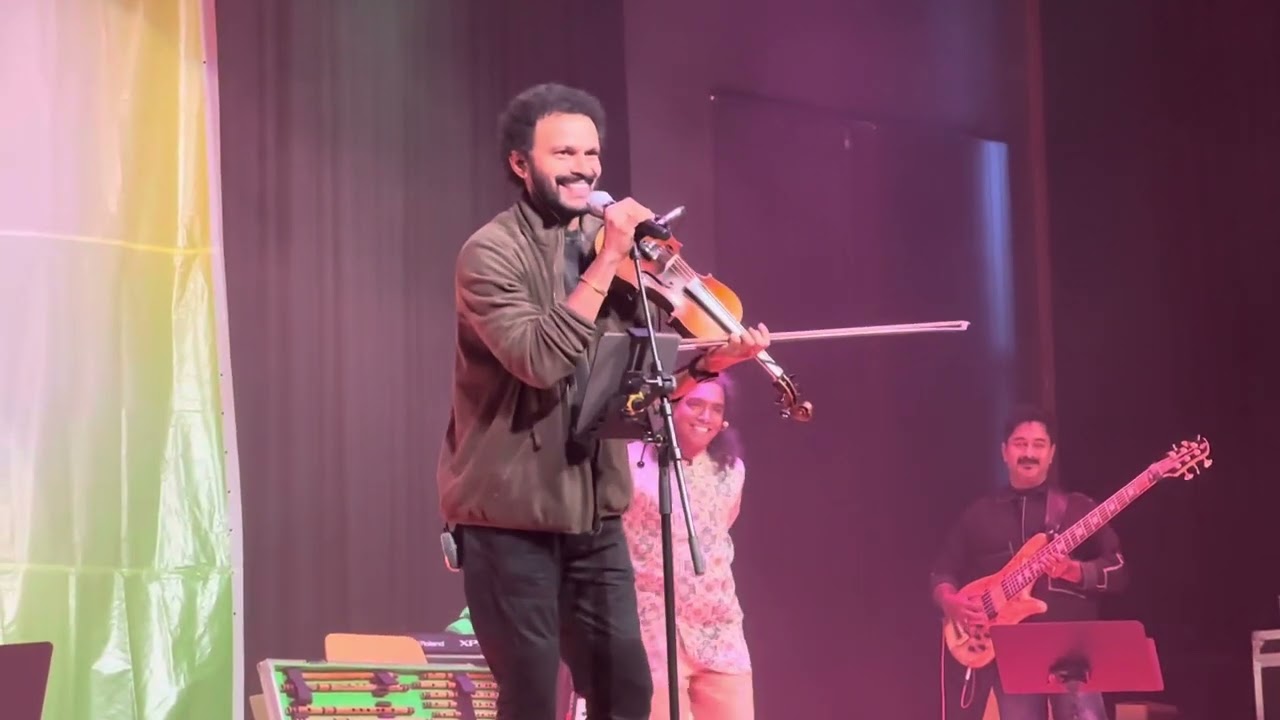 Light in Life : instrumental fusion Switzerland: Flutist: Rajesh Cherthala.Violinist :Francis Xavier