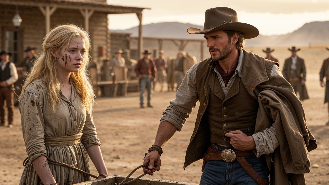 She Was Auctioned With Tears in Her Eyes, Until a Cowboy Said “Now You’ll Only Know Joy”