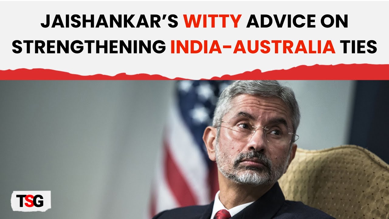 EAM Jaishankar Suggests Cricket Diplomacy to Boost India-Australia Relations