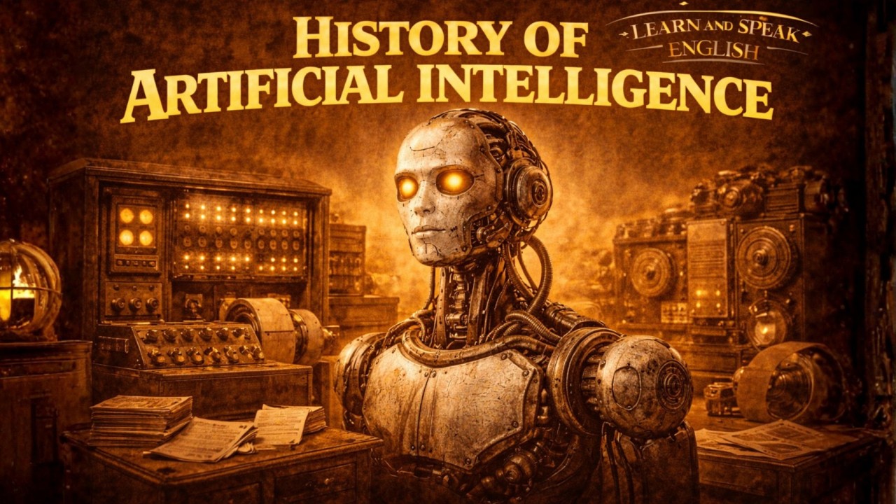 The Real History Of Artificial intelligence | Graded Reader | Improve Your English Fluency