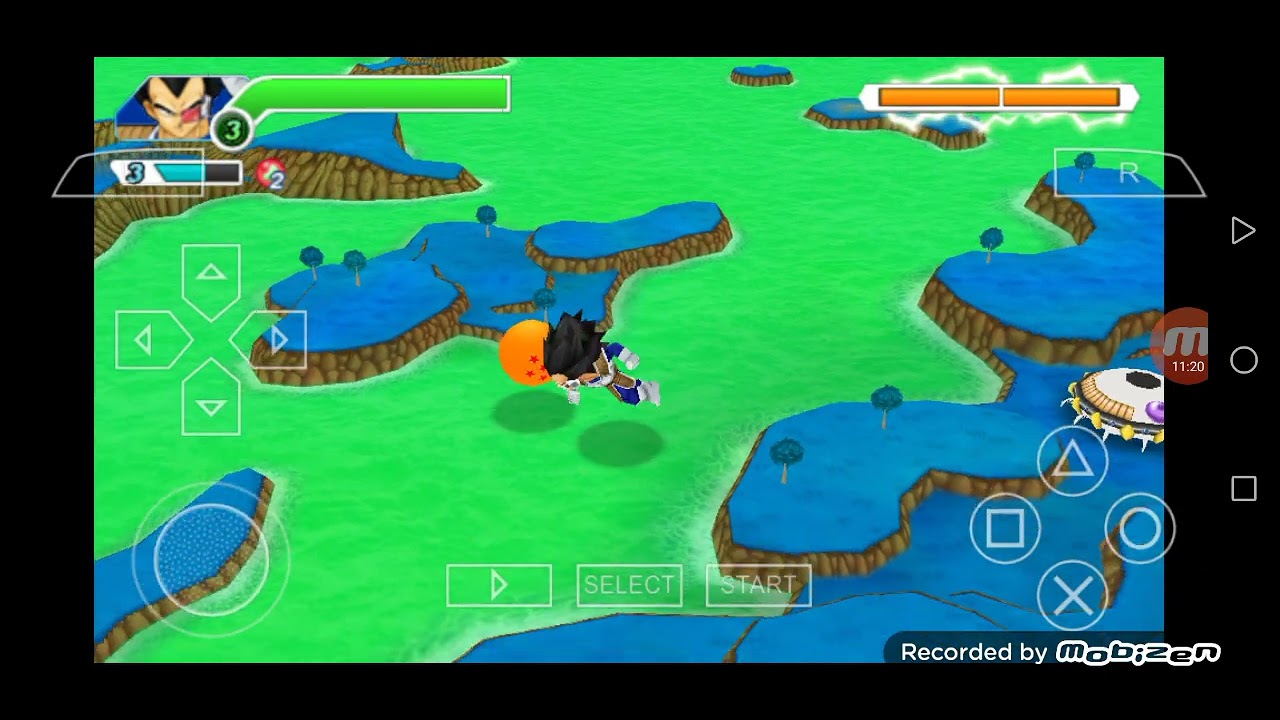 تختيم لعبة DRAGON BALL TENKAICHI TAG TEAM الحلقة رقم 2