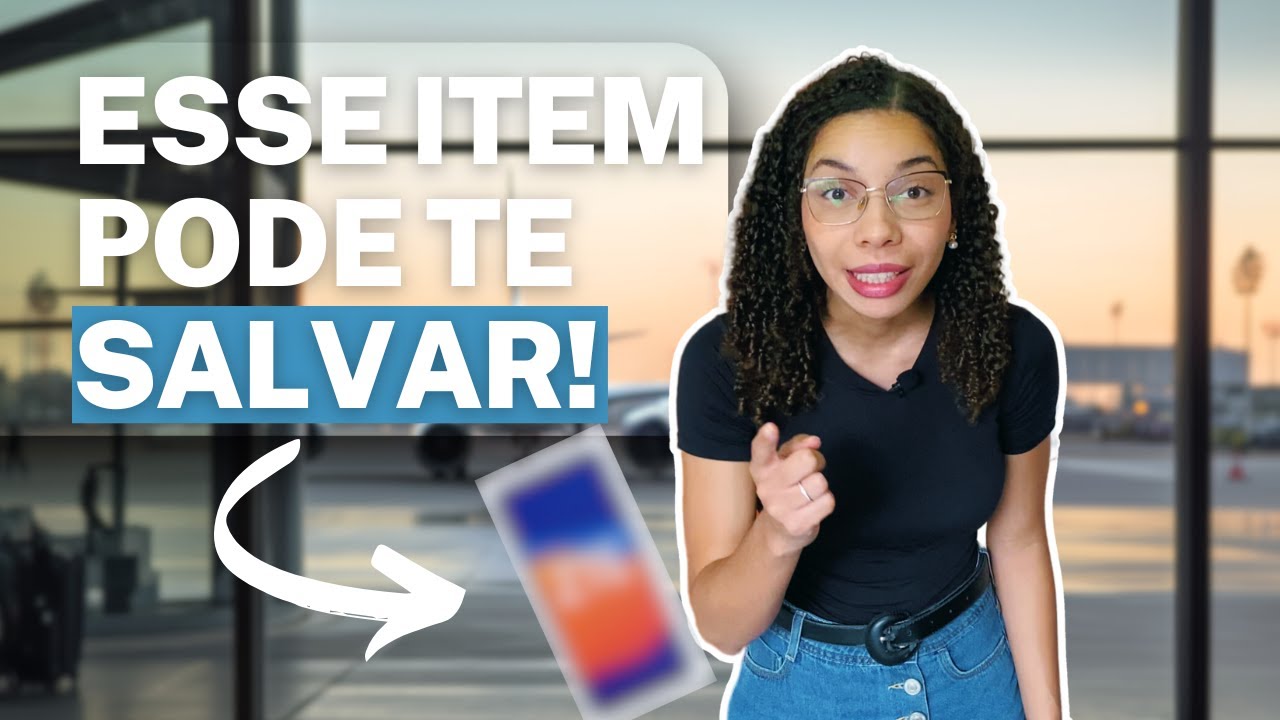 7 ITENS ESSENCIAIS para a sua VIAGEM INTERNACIONAL!!