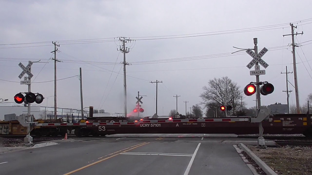 Kankakee River Dr. Grade Crossing (Wilmington, IL) 4/4/19