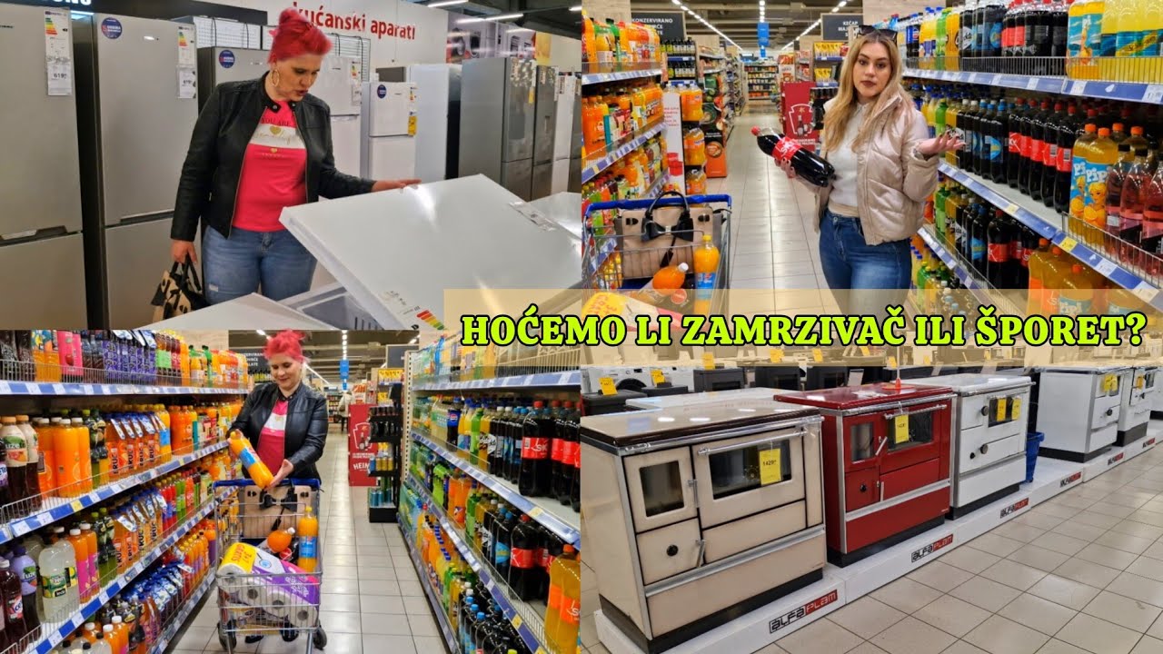 Kupujemo zamrzivač i još nešto za uređenje kuće sve je super osim cijene🤣