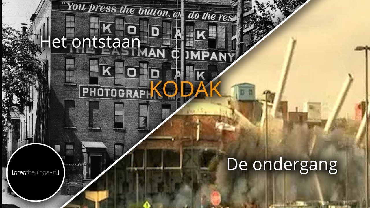 Kodak - Opkomst en ondergang van een sterk merk in de wereld van fotografie. |  GregTheulings.nl