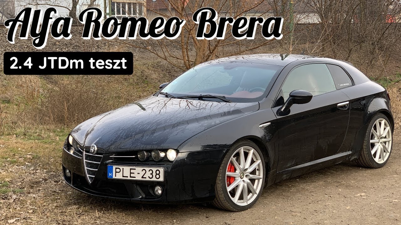 Alfa Romeo Brera 2.4 JTDm (2006) teszt | Semmi racionalitás, csak szerelem
