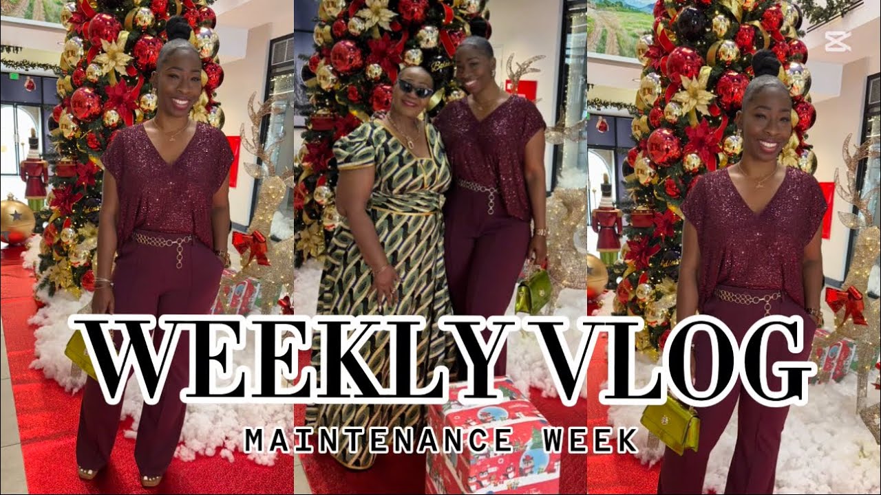 MAINTENANCE WEEK + OOTD! 