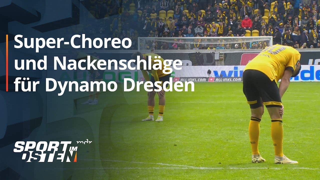 Dynamo Dresden vs. Viktoria Köln – Super-Choreo und Horror-Tore | Sport im Osten | MDR