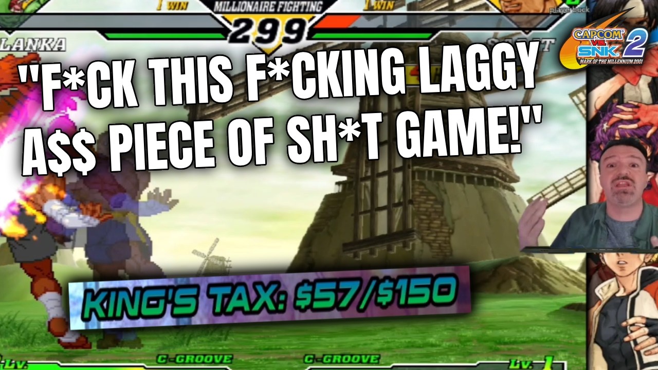 DSP Volcano Levels of Rage in Capcom vs SNK 2, Slow Support Night