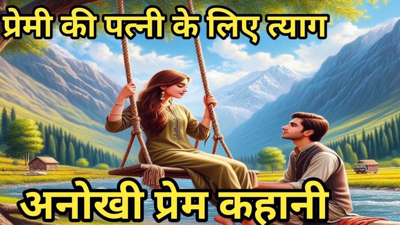 एक गरीब लड़की के सच्चे प्रेम की अनोखी कहानी/किया प्रेमी की पत्नी के लिए त्याग/@apni sanskriti 1