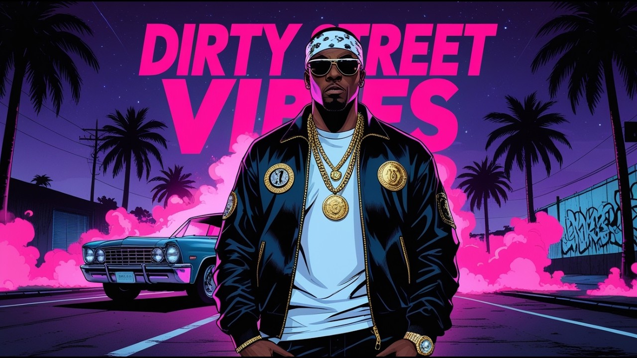 🌆 Midnight Lowrider G-Funk | Deep Bass West Coast Instrumentals