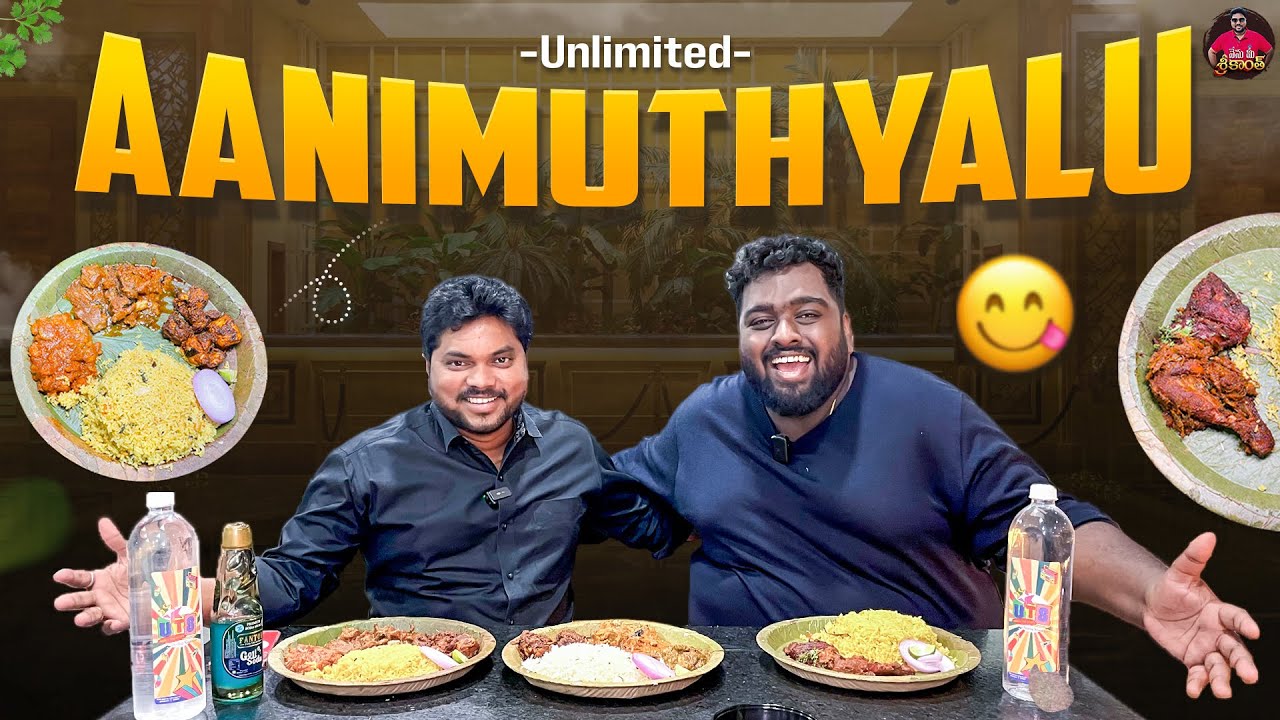 Budget-Friendly Non-Veg Heaven | Unlimited Non-Veg Food at Aanimuthyalu | Hyderabad Food Street