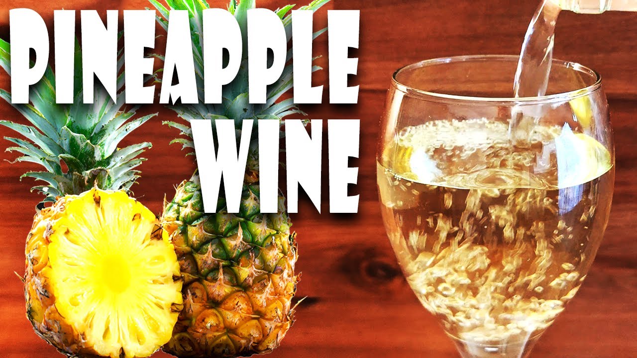 We Made Pineapple Wine!