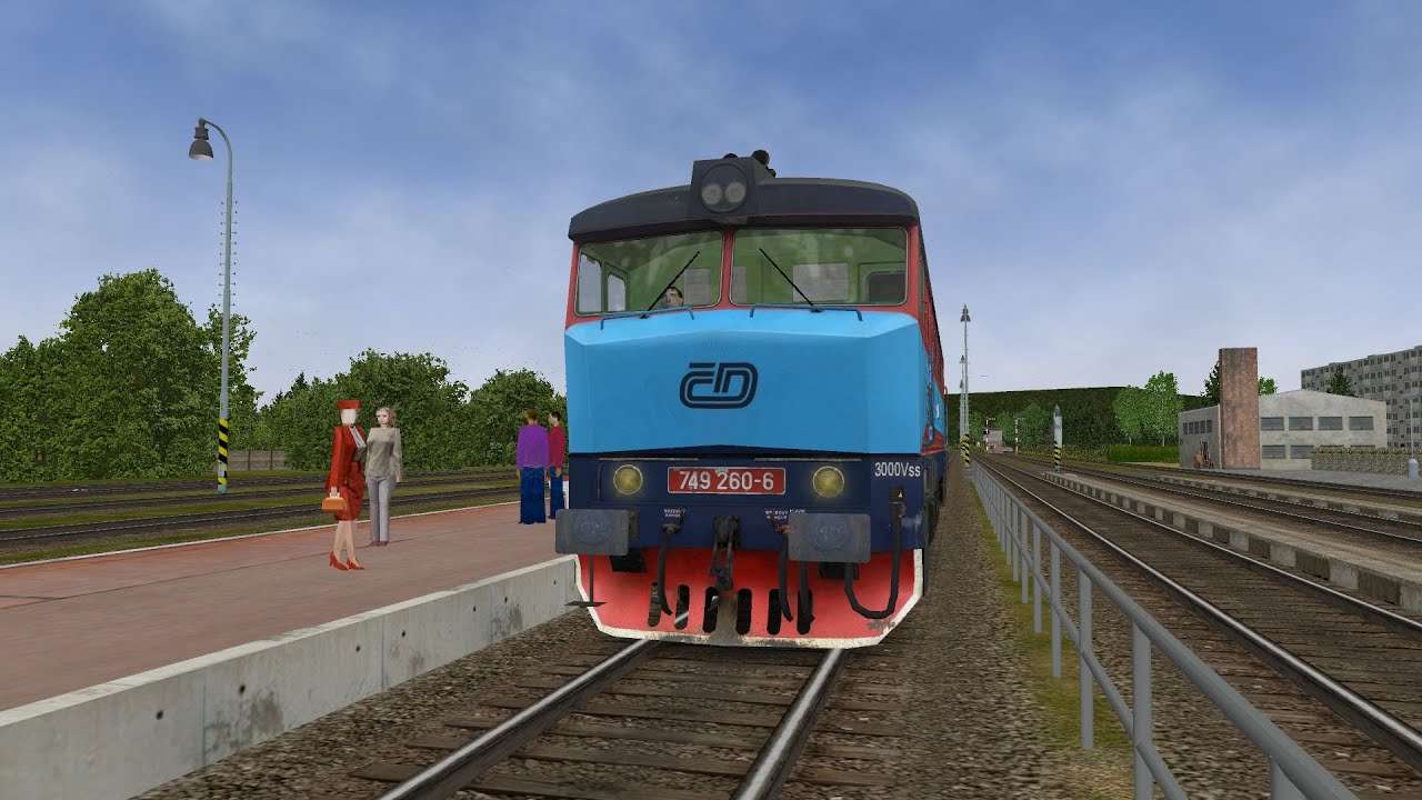 Open Rails návod 2.část - vytvoření soupravy, vlakových cest atd.