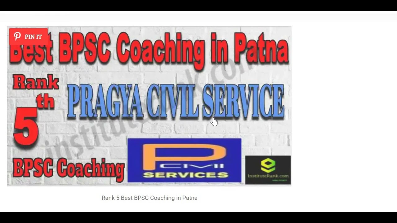 Rank 5th Best BPSC Coaching in Patna | Institute Rank