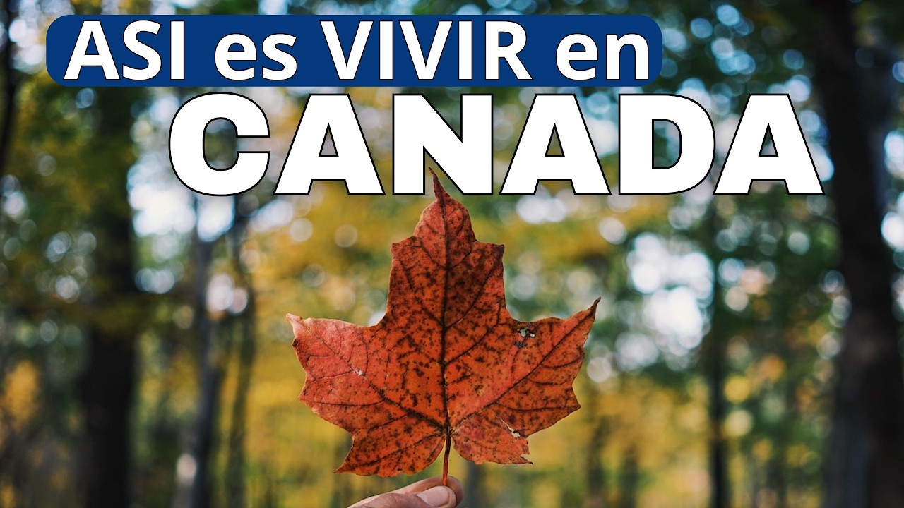 Así es la VIDA REAL en Canadá |  El país con MÁS lagos del mundo en 2026