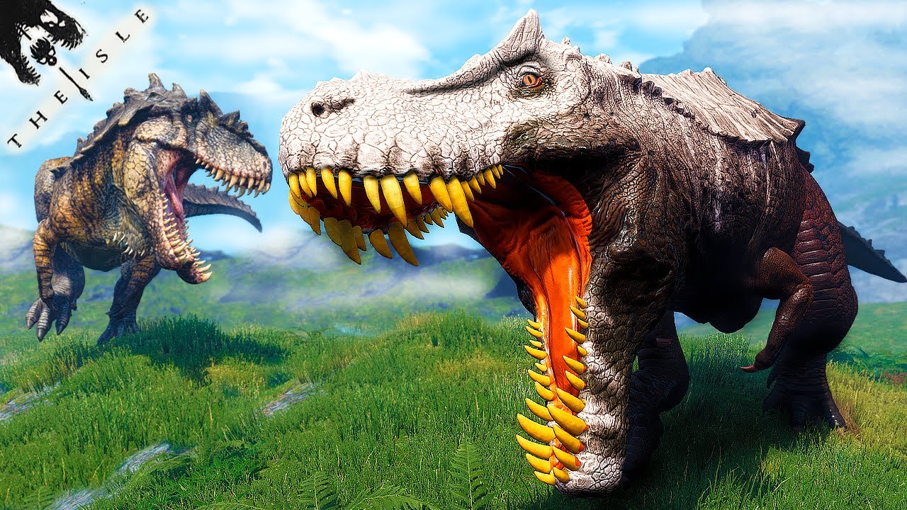 Dinossauro - Hypo Rex Esqueleto, Caçado pelo Hypo Giga, Encontramos uma mãe Baryonyx - The Isle🦕