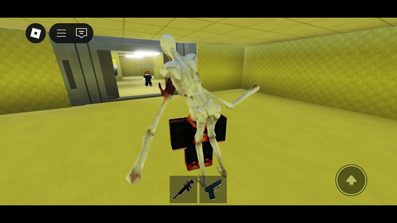 Roblox  SCP In The Backrooms