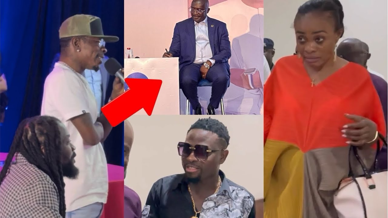Shatta and samini bro Sammy ,kuami Eugene,kalybos and other celebs had an encounter with Dr Bawumia