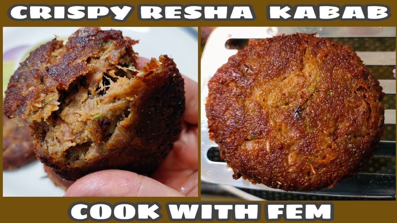 Crispy Resha Kabab With Secret Ingredients And Tips |Kababs| Ramzan Special Kababs By Cook With Fem