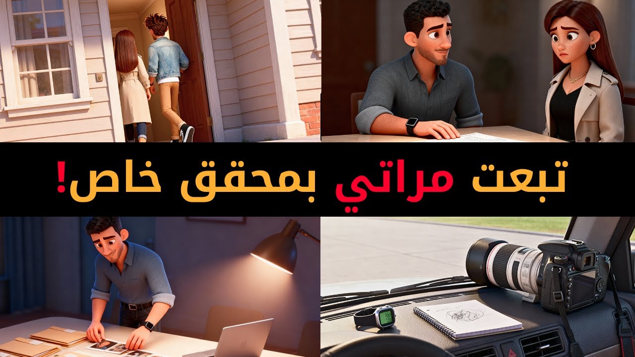 تبعت مراتي بمحقق خاص... الملايين تابعو الفضيحة مباشرة