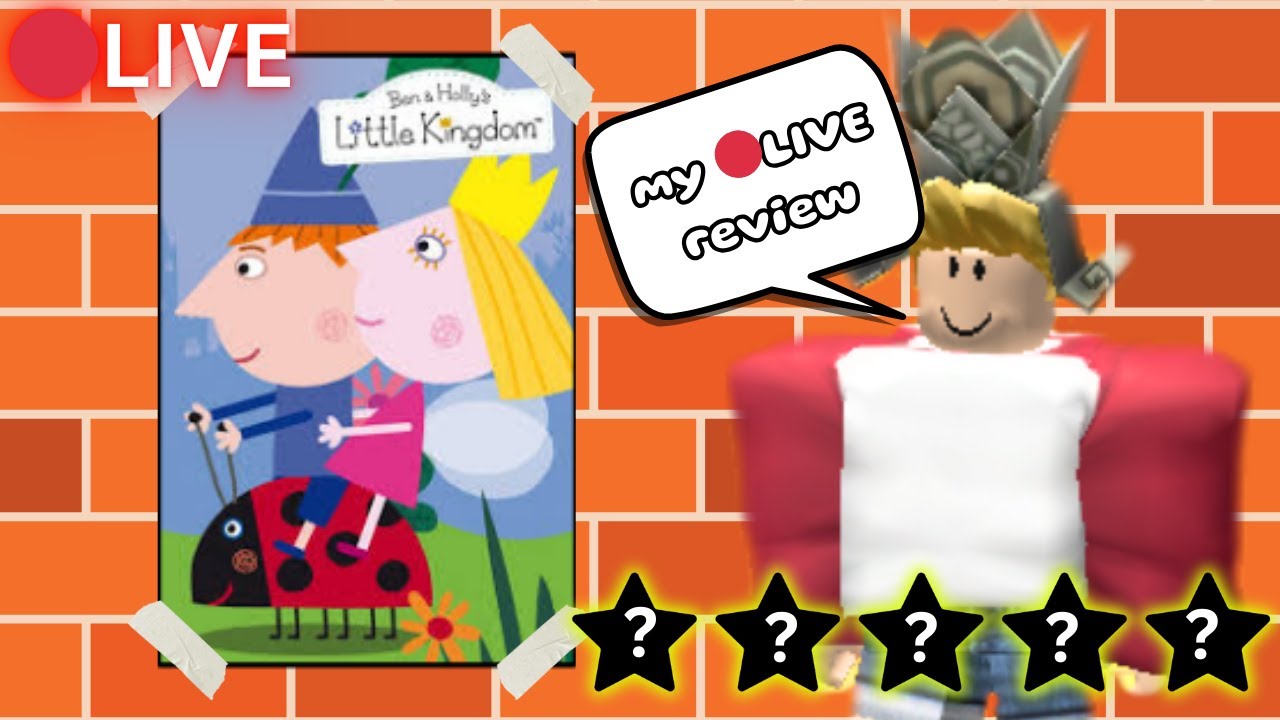 LIVE Reacting to Ben And Holly's Little Kingdom! (still good?)