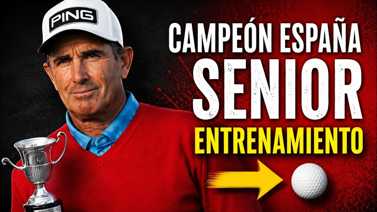CAMPEÓN DE ESPAÑA SENIOR: Así es su  entrenamiento de golf